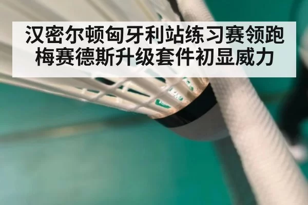 汉密尔顿匈牙利站练习赛领跑 梅赛德斯升级套件初显威力
