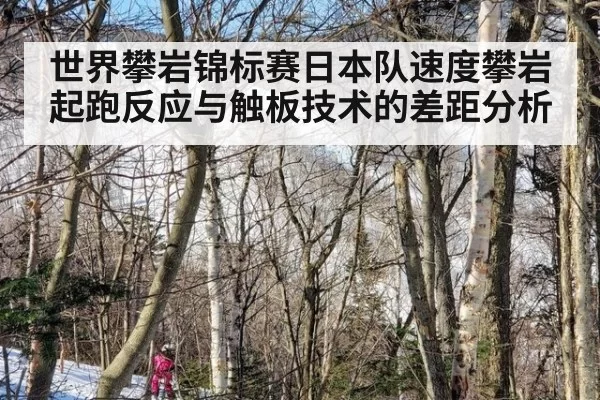 世界攀岩锦标赛日本队速度攀岩起跑反应与触板技术的差距分析